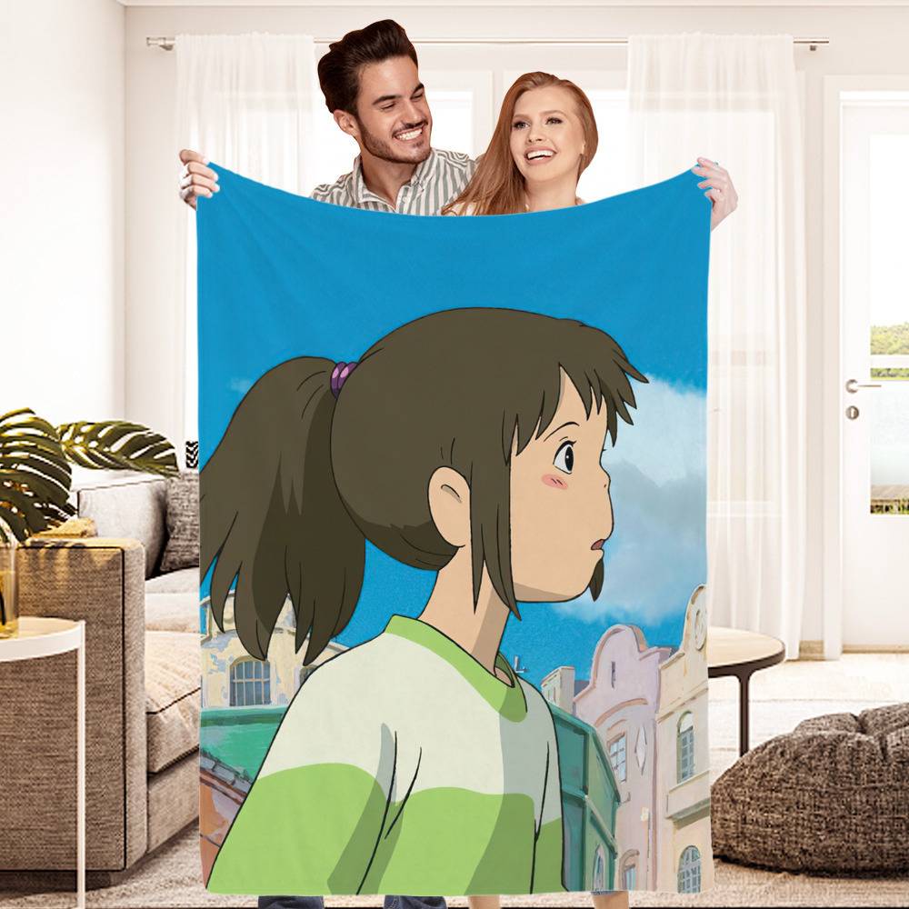 Studio Ghibli Spirited Away Blanket
